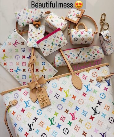 Louis Vuitton x Takashi Murakami White Multicolore